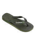 Havaianas ciabatta infradito Brasil Logo 4110850-5983 verde oliva-verde