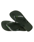 Havaianas ciabatta infradito Brasil Logo 4110850-5983 verde oliva-verde