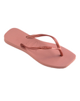 Havaianas ciabatta infradito da donna Slim Square 4148301-3544 rosa di croco