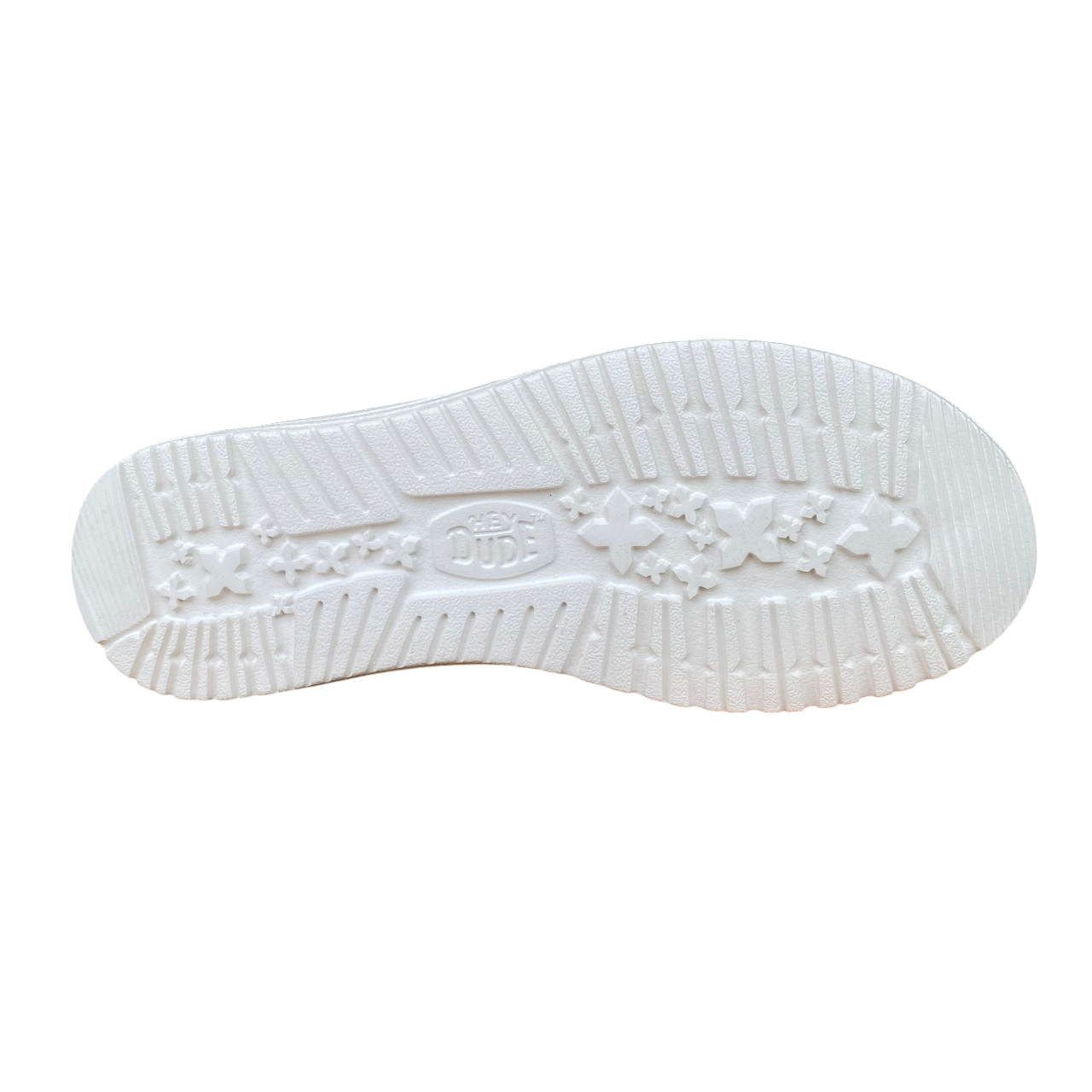 Hey Dude scarpa con tomaia in tessuto da uomo Wally braided 40003-1LB bianco porco