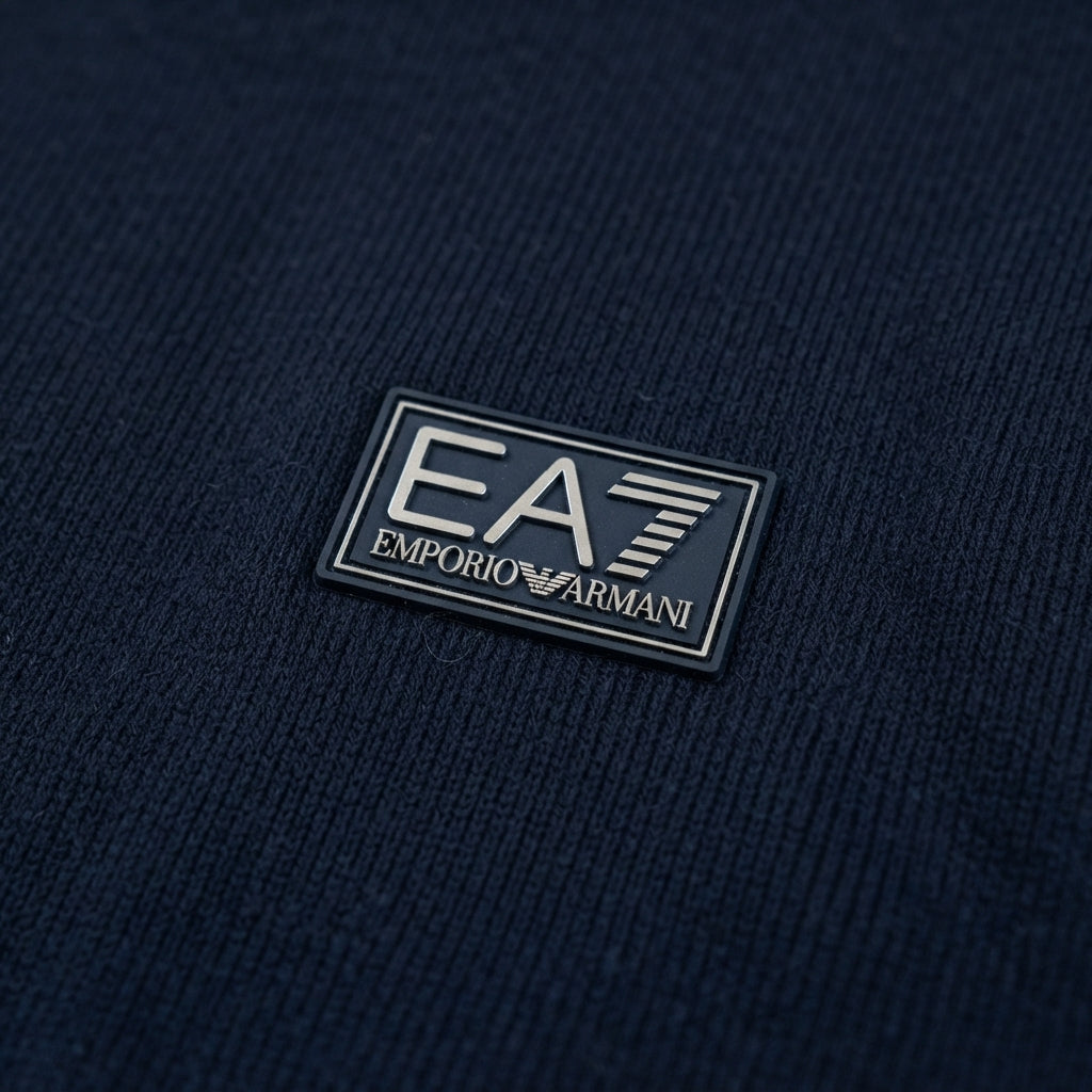 EA7 ARMANI Felpa girocollo da uomo 7M002231 AF21822 UB102 blu