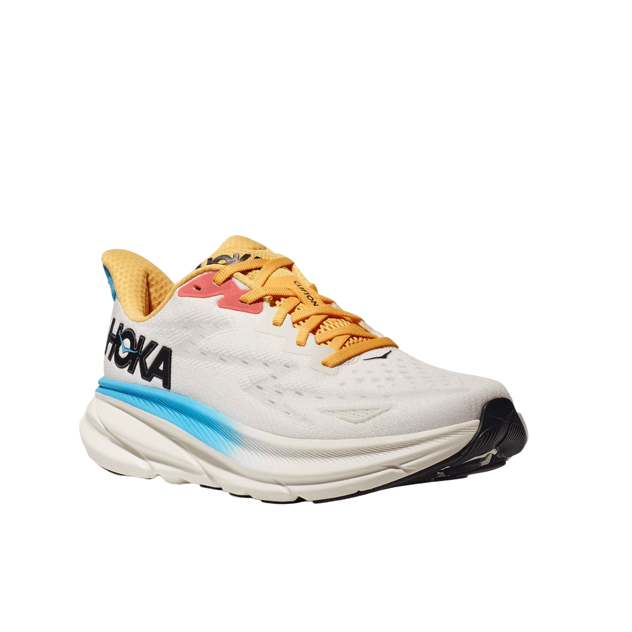 Hoka One One scarpa da corsa da donna Clifton 9 1127896/BSW bianco-azzurro