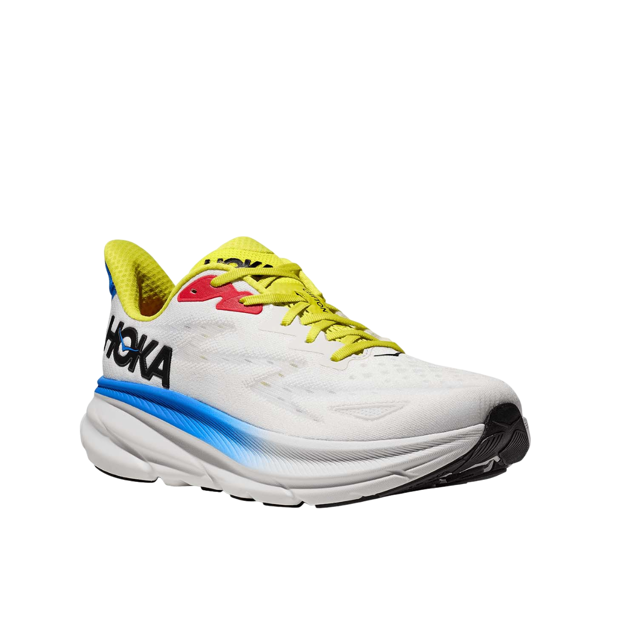 Hoka One One scarpa da corsa da uomo Clifton 9 1127895/BVR bianco-azzurro