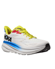 Hoka One One scarpa da corsa da uomo Clifton 9 1127895/BVR bianco-azzurro