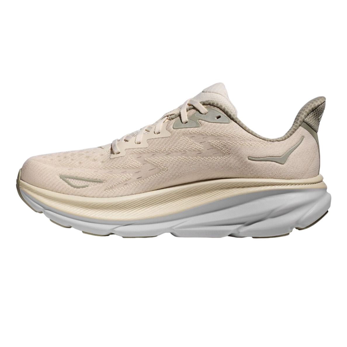 Hoka One One scarpa da corsa da uomo Clifton 9 1127895/OKB latte di avena-orzo