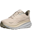 Hoka One One scarpa da corsa da uomo Clifton 9 1127895/OKB latte di avena-orzo