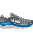 Hoka One One scarpa da corsa da uomo Gaviota 5 1127929/LDVB grigio pietra-azzurro