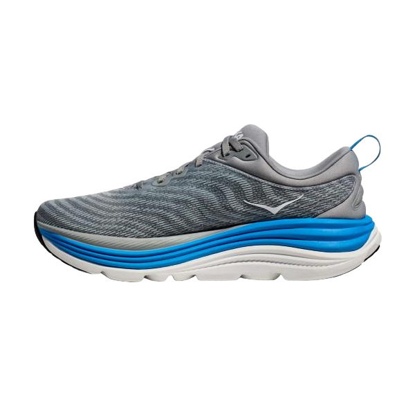 Hoka One One scarpa da corsa da uomo Gaviota 5 1127929/LDVB grigio pietra-azzurro