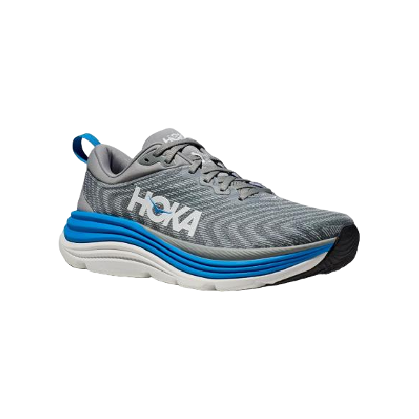 Hoka One One scarpa da corsa da uomo Gaviota 5 1127929/LDVB grigio pietra-azzurro