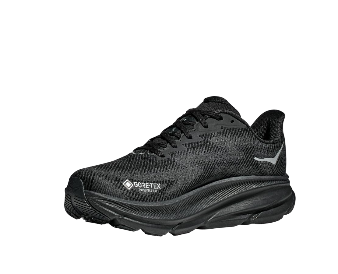 Hoka One One scarpa da corsa da uomo in Gore-Tex Clifton 9 GTX 1141470F/BBLC nero