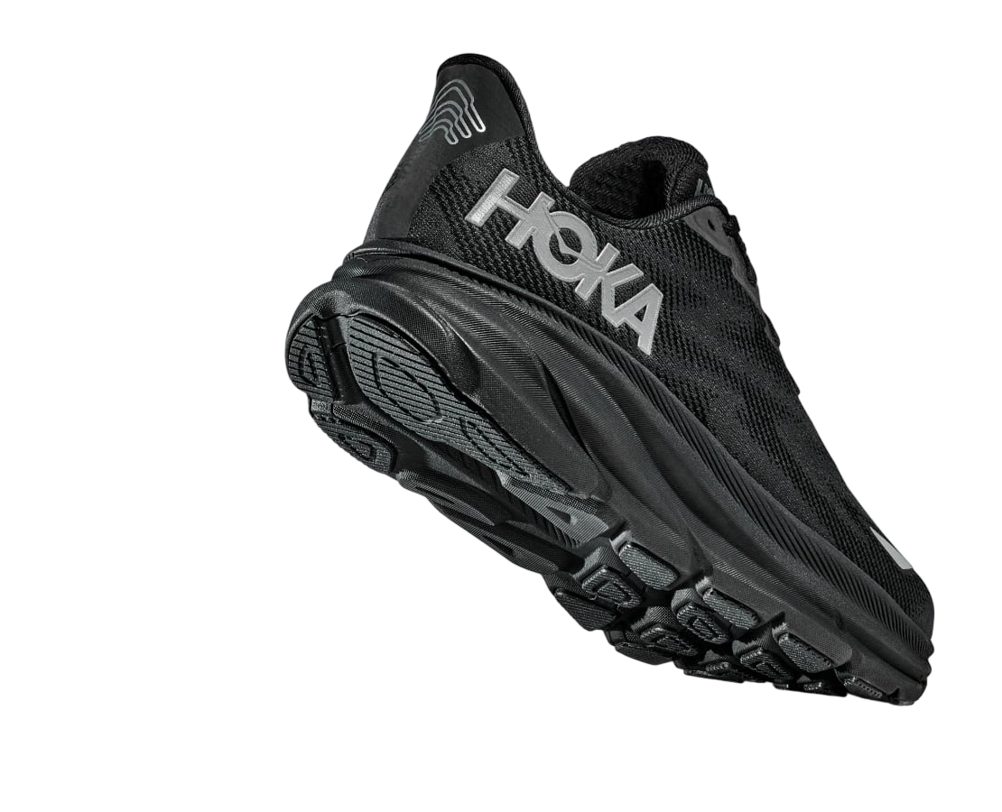 Hoka One One scarpa da corsa da uomo in Gore-Tex Clifton 9 GTX 1141470F/BBLC nero