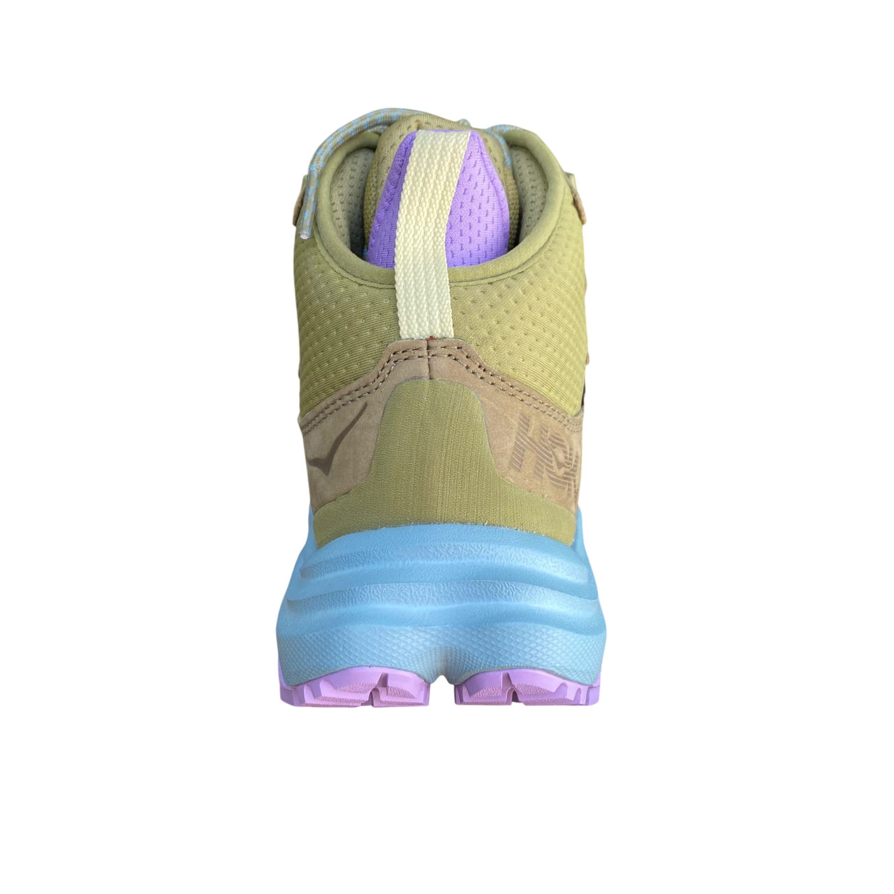 Scarpe da trekking impermeabili Hoka One One Anacapa 2 Mid con tecnologia GORE-TEX per escursioni outdoor, vista tallone