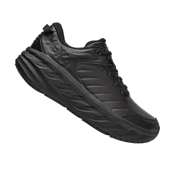 Hoka One One Bondi SR 1110520/BBLC Scarpe da Corsa Uomo Nere ammortizzamento
