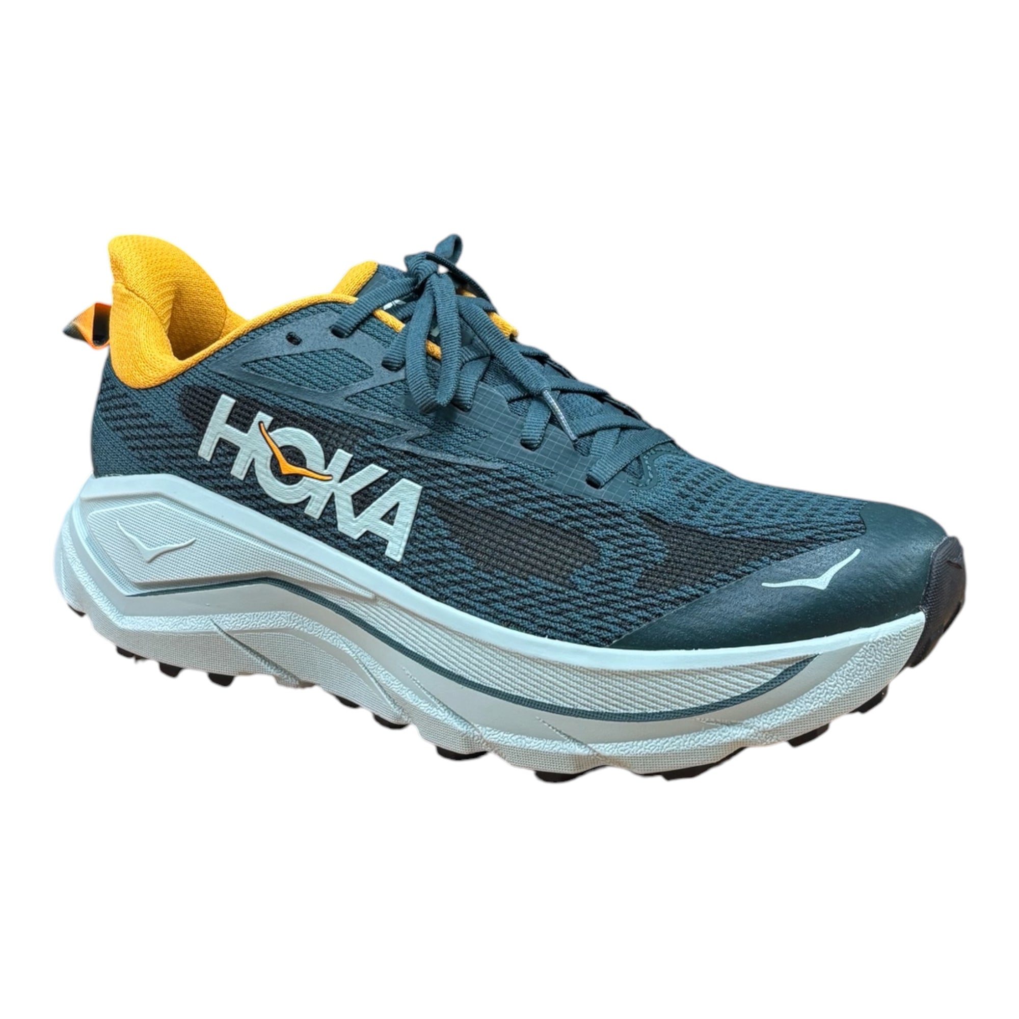 Hoka One One Challenger 8 1168716/BFSG Scarpa Trail Uomo Verde avanti