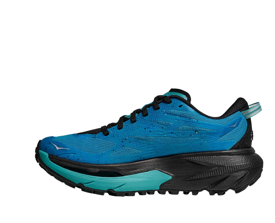 Hoka One One Mafate 5 1168722/SWRD - Scarpe Trail Running Uomo Ammortizzate Blu-Nero - Laterale interno