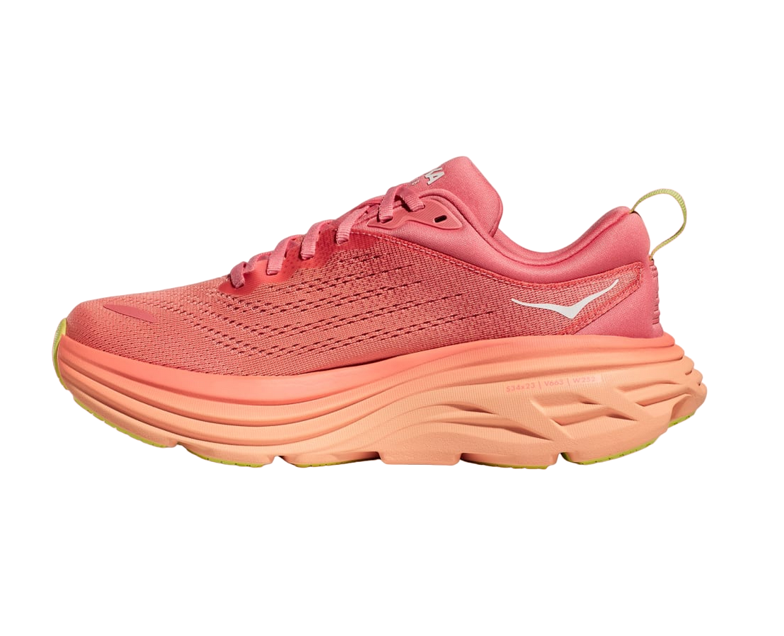 Hoka One One scarpa da corsa da donna Bondi 8 1127952/CPPY corallo papaia