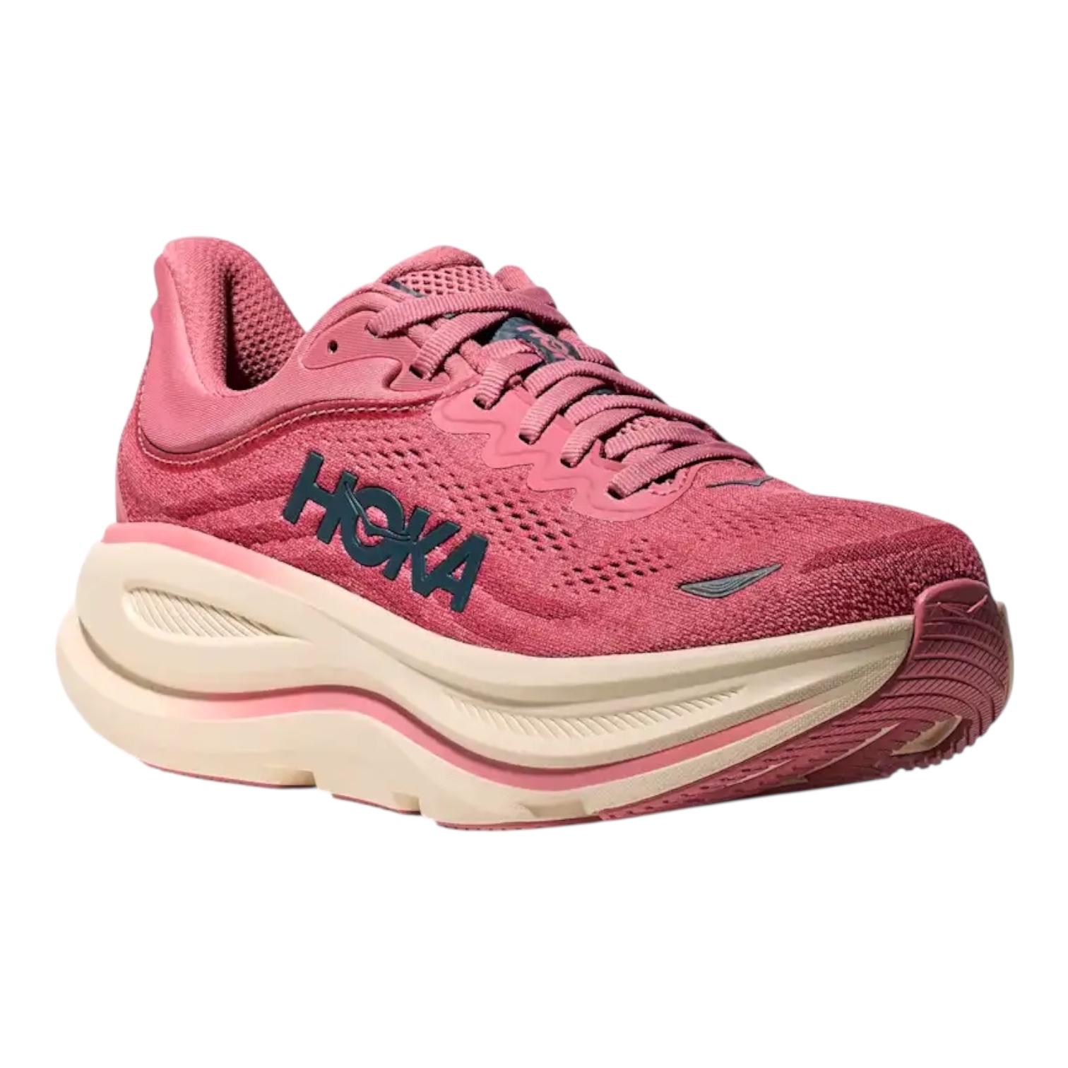 Hoka One One scarpa da corsa da donna Bondi 9 1162012-LYC lingonberry
