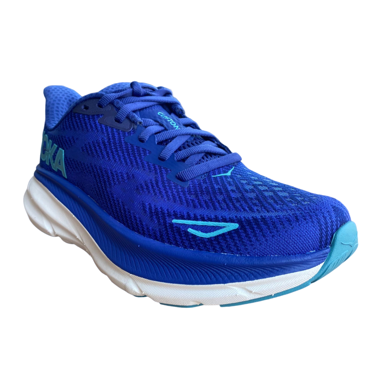 Hoka One One scarpa da corsa da donna Clifton 9 1127896-BBES blu-celeste 2