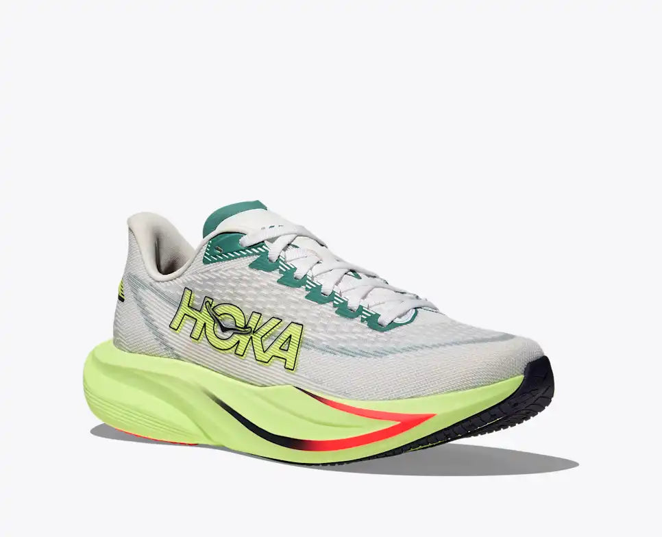 Hoka One One scarpa da corsa da donna Mach 7 1171938/FYZ frost-neon yuzu avanti