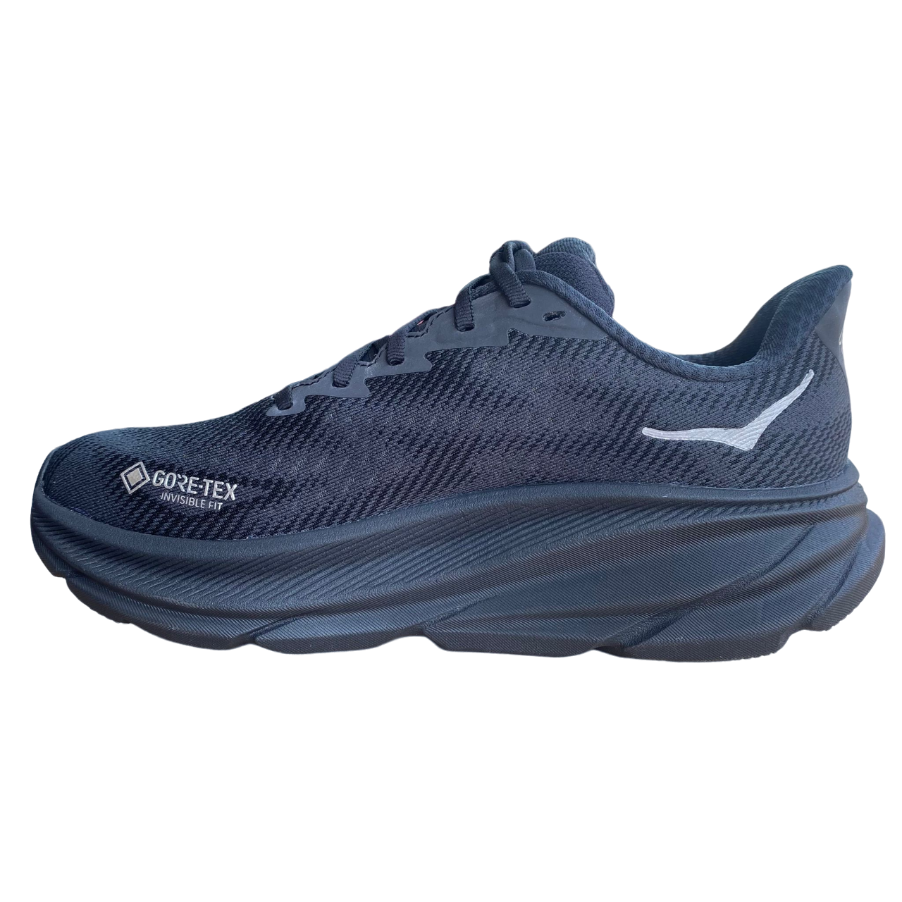 Hoka One One scarpa da corsa da uomo in Gore-Tex Clifton 9 GTX 1141470-BBLC nero 1