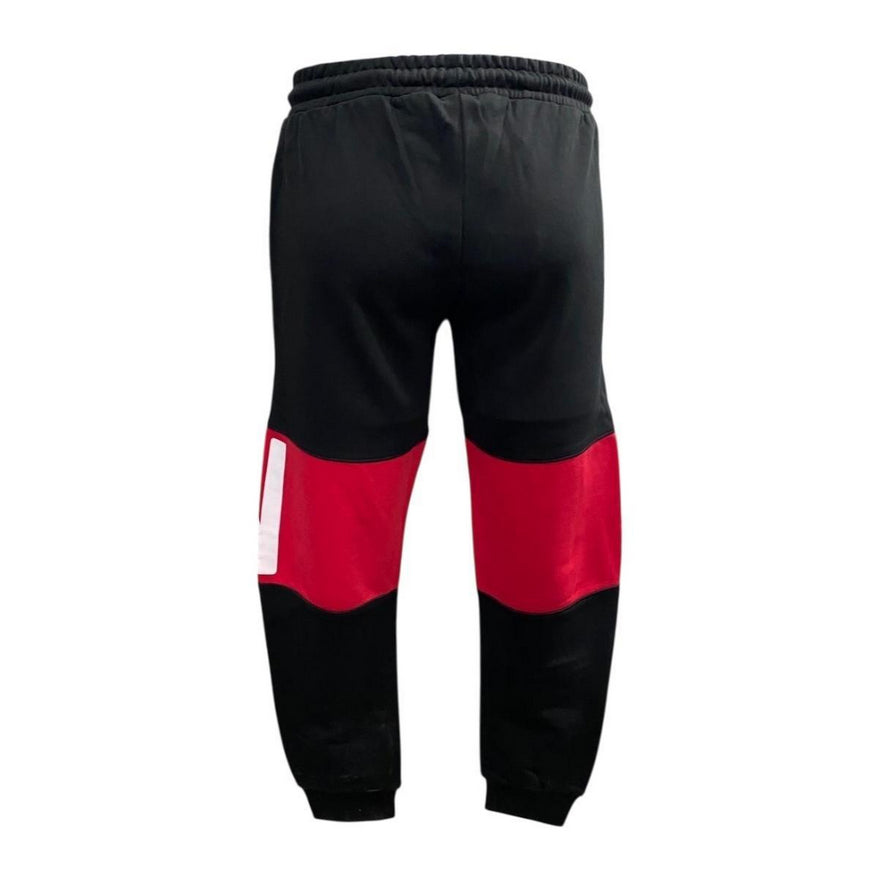 Icon Pantalone Uomo in Felpa Jogger ICUF2W6P004 Nero – Comfort, Calore e Stile Casual - retro