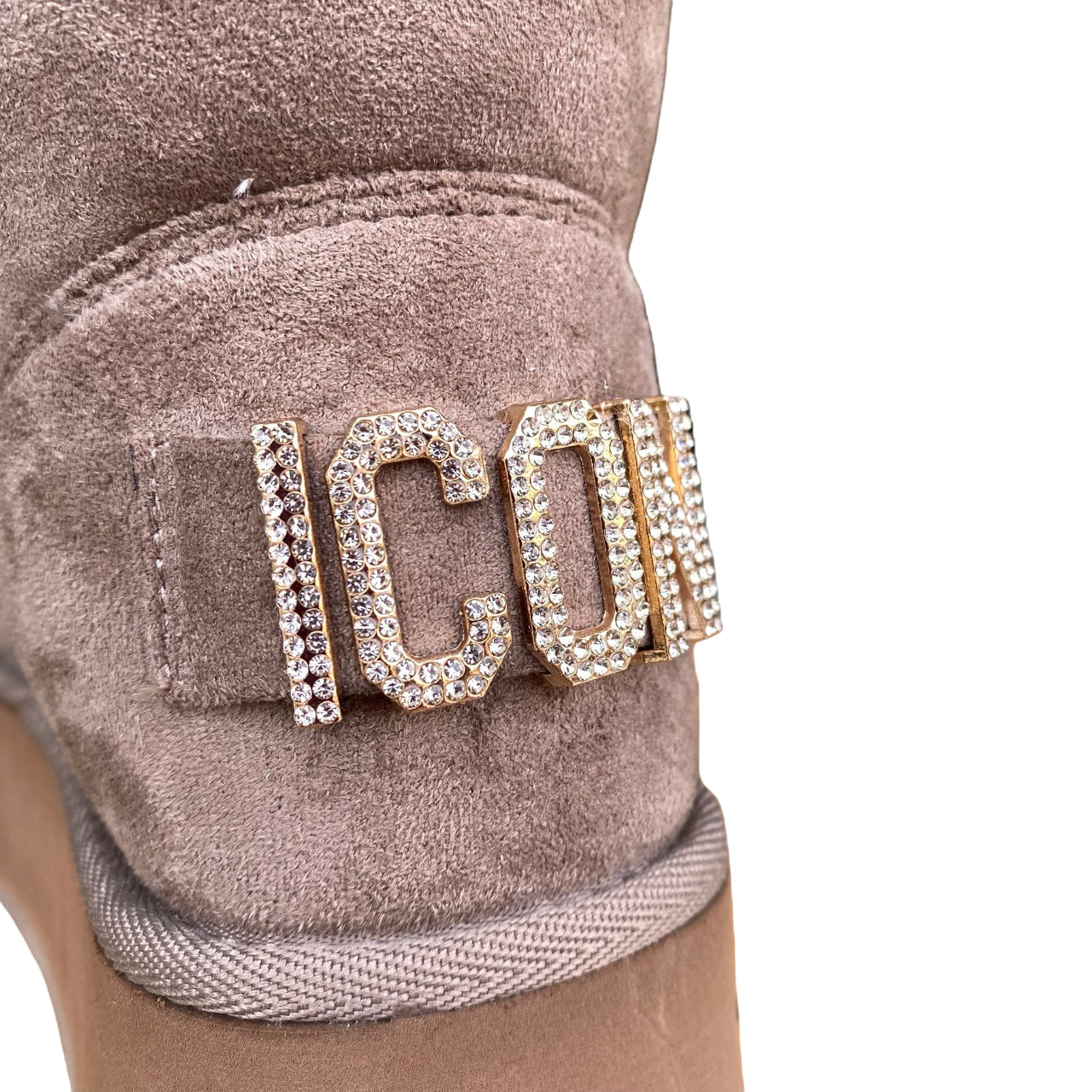 Icon Tronchetto Zeppa Donna ICON IC05265SDtor Tortora – Stile e Comfort - logo