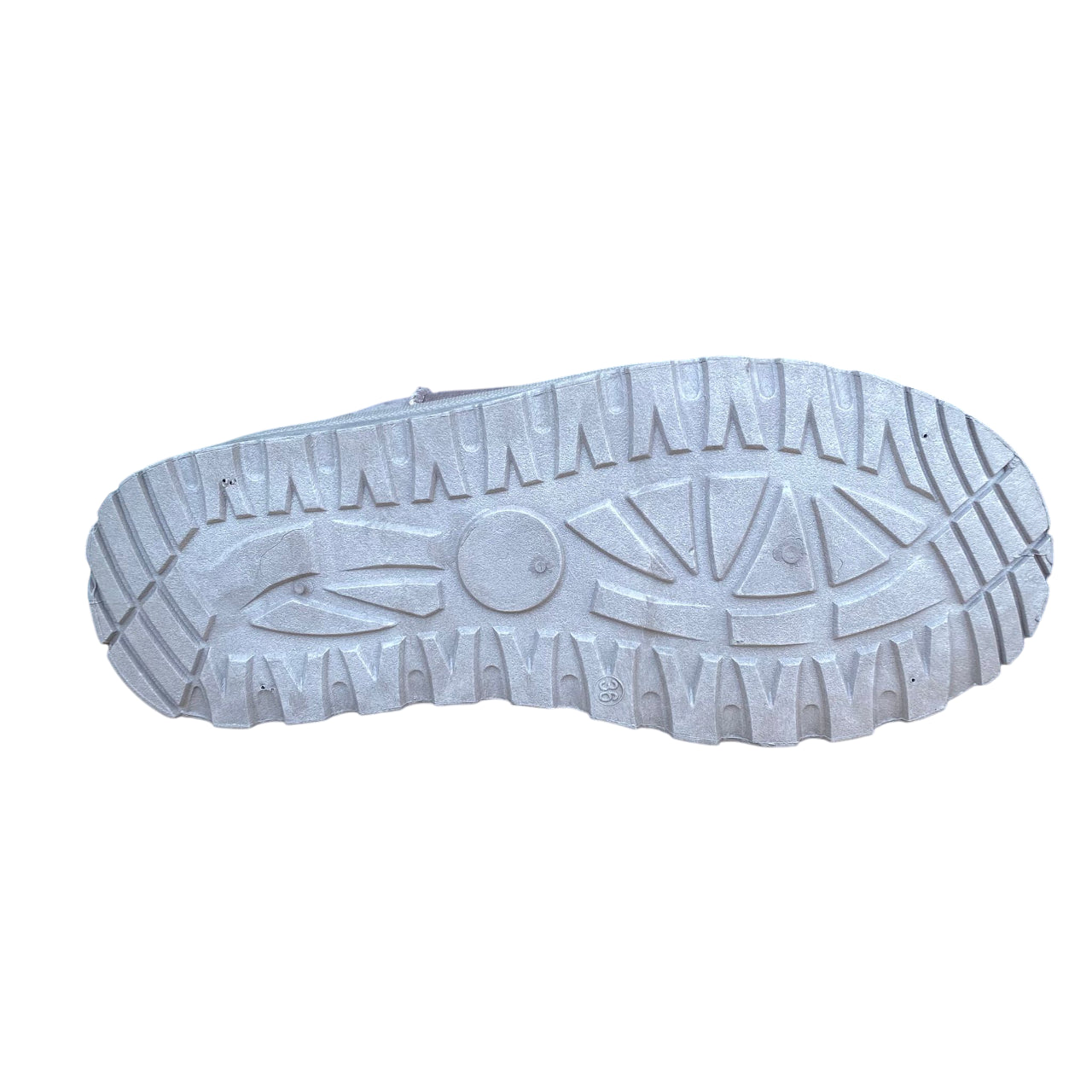 Icon Tronchetto donna IC04416SD tortora, nabuk, pelliccia interna e logo brillantino. - suola