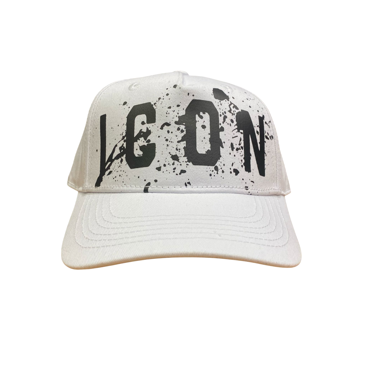 Icon cappello con visiera e logo schizzo IJXAC00558 bianco. taglia unica