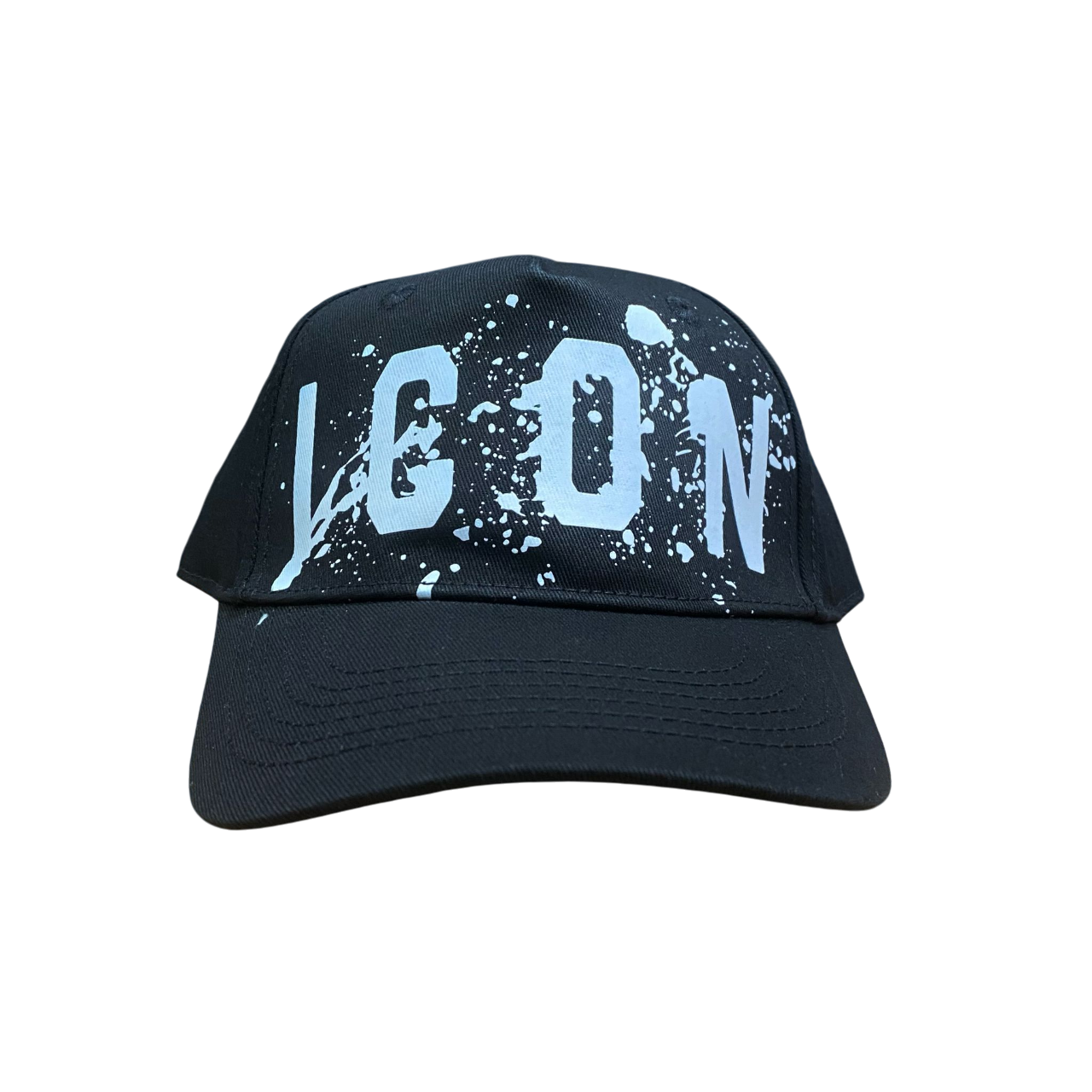 Icon cappello con visiera e logo schizzo IJXAC00558 nero. taglia unica