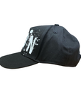 Icon cappello con visiera e logo schizzo IJXAC00558 nero. taglia unica