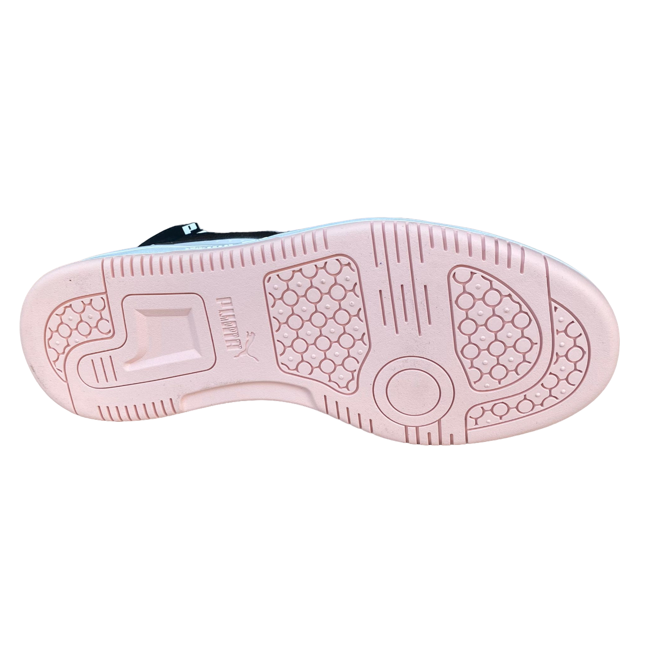 Puma Scarpa sneakers da donna Rebound v6 392326-14 bianco-nero-rosa chiaro
