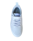 Puma scarpa sneakers da ragazzi con elastico e strappo Rickie AC+PS 385836-01 bianco-grigio ghiaccio