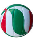 Molten Pallone da pallavolo V5M2501-L Volley School bianco-rosso-verde