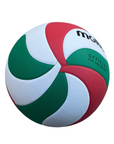 Molten Pallone da pallavolo da allenamento V5M4000 approvato FIVB verde-bianco-rosso misura 5