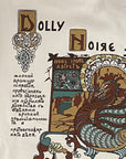 Dolly Noire Felpa da uomo con cappuccio e tasca a marsupio Arcient Dragon sw565-qq-01 bianco