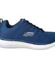 Skechers scarpa da ginnastica da uomo Quantum Flex Rood 52389 NVGY blu-grigio