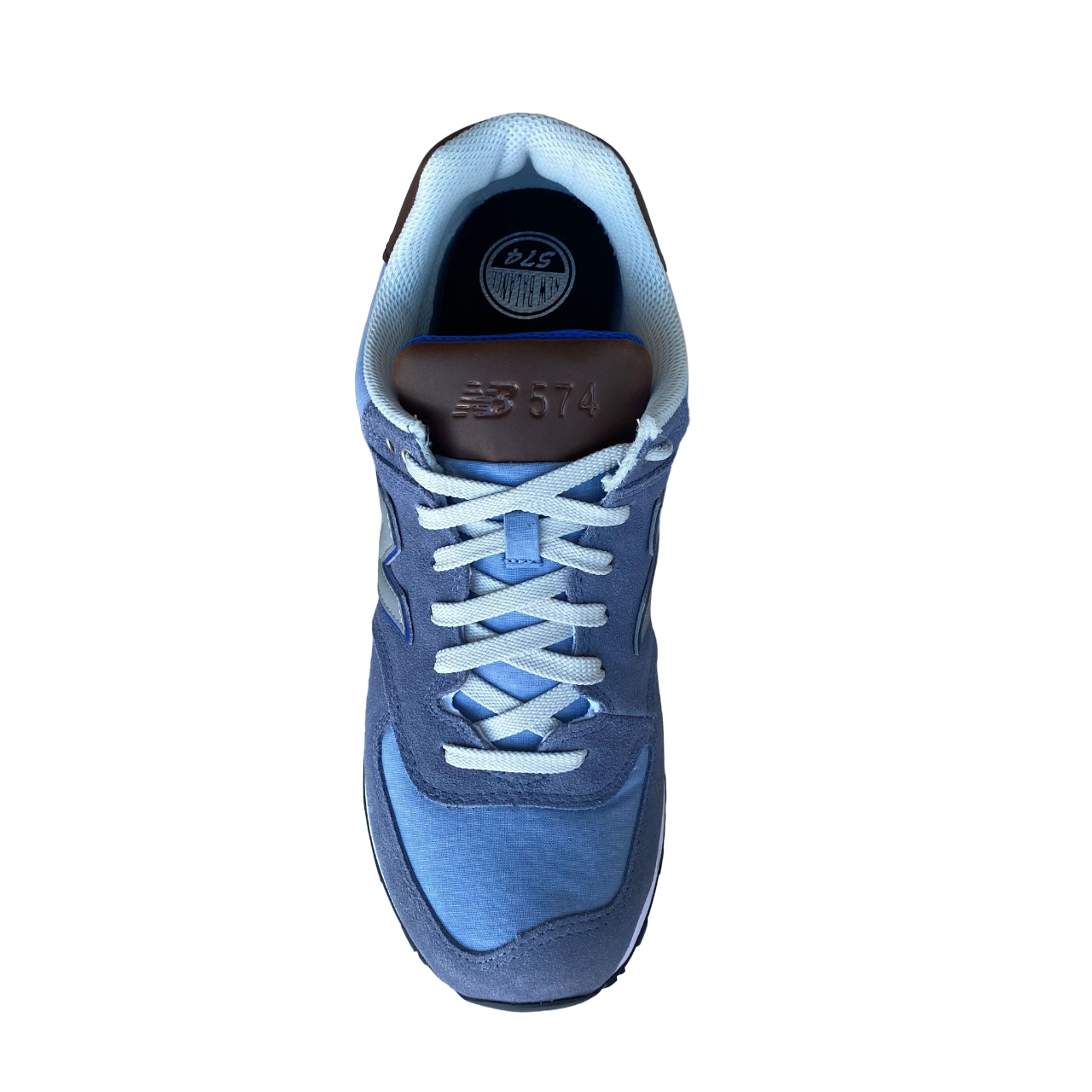 New Balance scarpa sneakers da uomo ML574BCD celeste