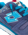 Lotto Leggenda scarpa sneakers da donna Tokyo Wedge W R4215 blu