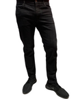 Zero Construction Pantalone Jeans 5 tasche da uomo Oric nero