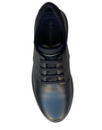 Stonefly scarpa casual da uomo in pelle nappa Seven 218474 000 nero