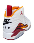 Jordan scarpa sneakers da uomo alta in pelle Jumpman MVP DZ4475-168 bianco rosso cordinale