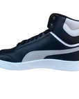 Puma scarpa sneakers alta da uomo Shuffle Mid 380748-02 nero-grigio-oro