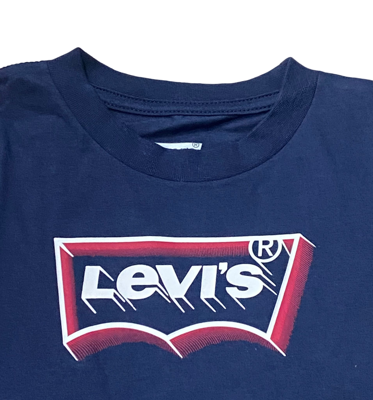Levi&#39;s T-shirt da bambino e ragazzo manica lunga 8EJ268 9EJ268 C8D blu