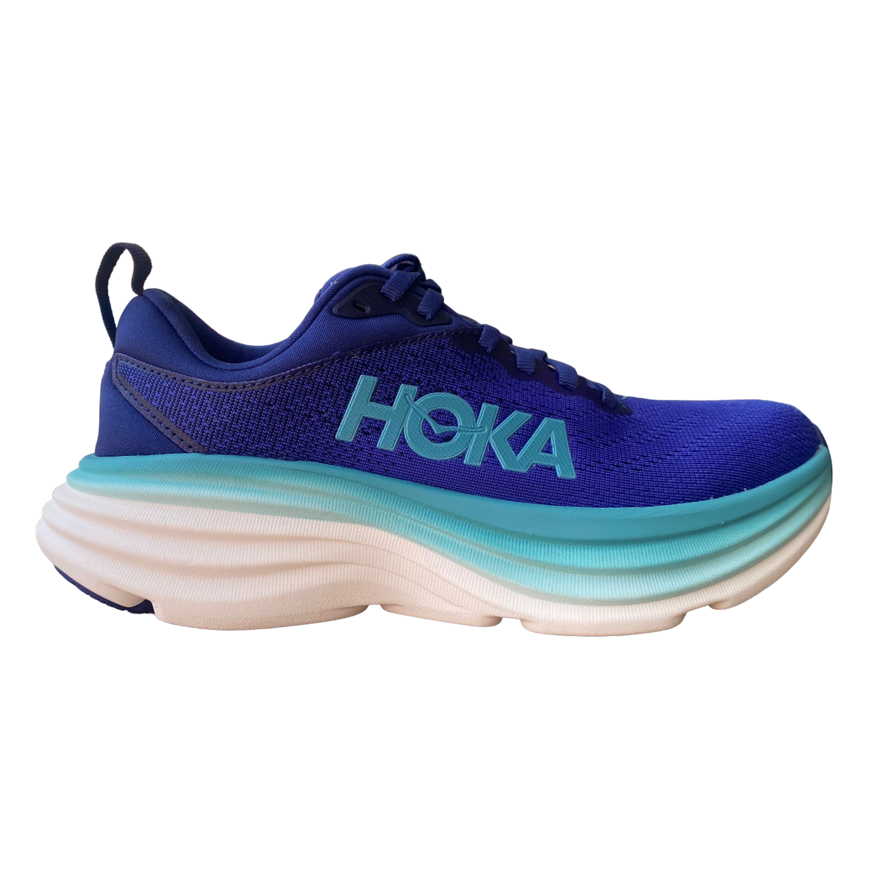 Hoka One One scarpa da corsa da donna ammortizzata Bondi 9 1127952/BBES blu scuro-blu chiaro