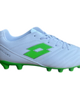 Lotto scarpa da calcio da ragazzo Stadio 705 FG 219547 1NJ bianco-verde