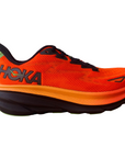 Hoka One One scarpa da corsa da uomo Clifton 9 1127895/FVOR rosso-arancio