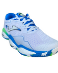 Joma scarpa da Tennis Padel da uomo Break Men 2302 bianco-azzurro