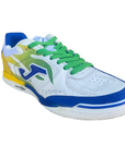 Joma scarpa da calcetto indoor da uomo Top Flex Rebound Ferrao 11 TORW2385IN bianco-azzurro