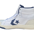 Converse scarpa sneakers alta da uomo Pro Blaze Classic A07099C bianco-blu