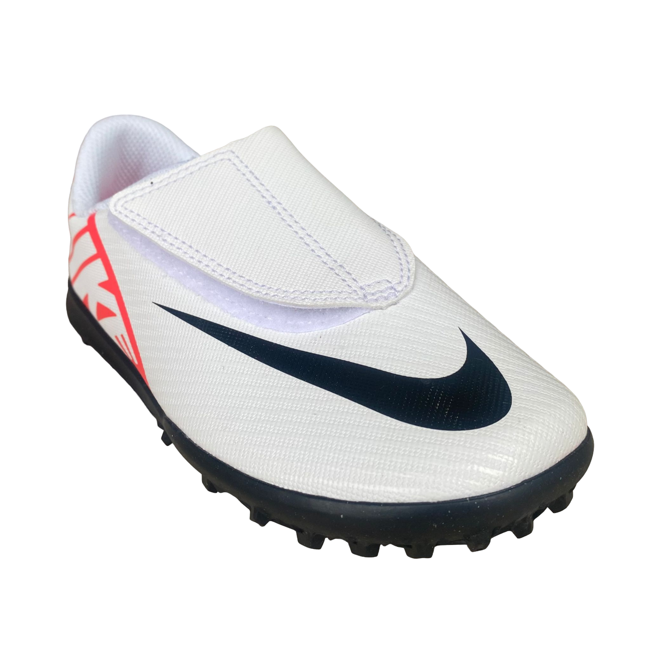 Nike scarpa da calcetto da bambino Mercurial Vapor 15 Club TF DJ5966-600 crimisi-bianco-nero